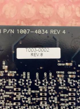 XMP-PCI 1007-4034-REV4。 T003-0 议价