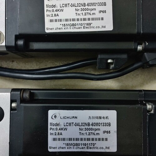力川伺服电机LCMT-04L02NB–60M01330B 议价