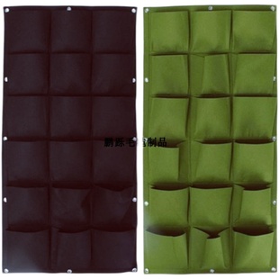 bag 花园家庭无纺布园艺grow 垂直阻燃毛毡植物袋 种植袋 壁挂式