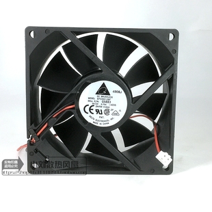 9032 线PWM调速机箱风扇 9cm 12V 0.70A EFC0912BF 厘米4针 台达