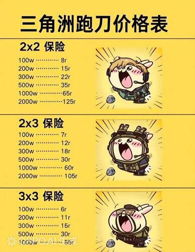 首单50r=1000w！！ 三角洲纯绿个人跑刀新人老板体验价