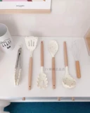Корейская покупка Silicone Shovel Spoon Spoon Spoon Spoon Spoin