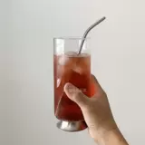 Импортный милый стеклянный бокал