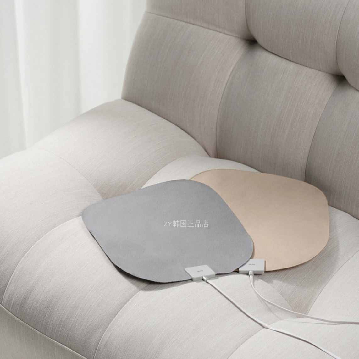 韩国代购便携实用超薄设计USB无线加热坐垫随身携带户外露营垫子,居家日用,暖脚宝/暖垫/热灸坐垫,淘宝优惠券,粉丝福利购,淘宝优惠卷