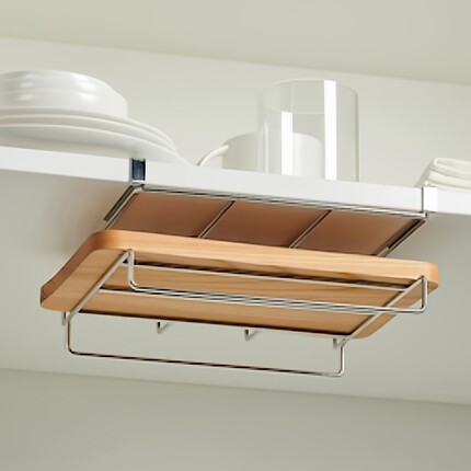 韩国代购进口304不锈钢多功能厨具挂架挂杆置物架收纳架抹布架