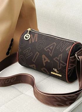 高级感包包女新款百搭洋气小众枕头包时尚波士顿包单肩女款斜挎包