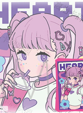 Artevelo动漫卡套 牌套 わき waki Heart 预订 十二月