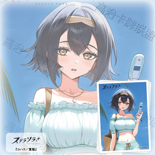 Curtain魂动漫卡套 牌套 星塔旅人 琥珀 夏装 预定 一月