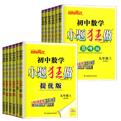 小题狂做七八九年级上下册