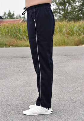 藏蓝白边初高中校服裤子