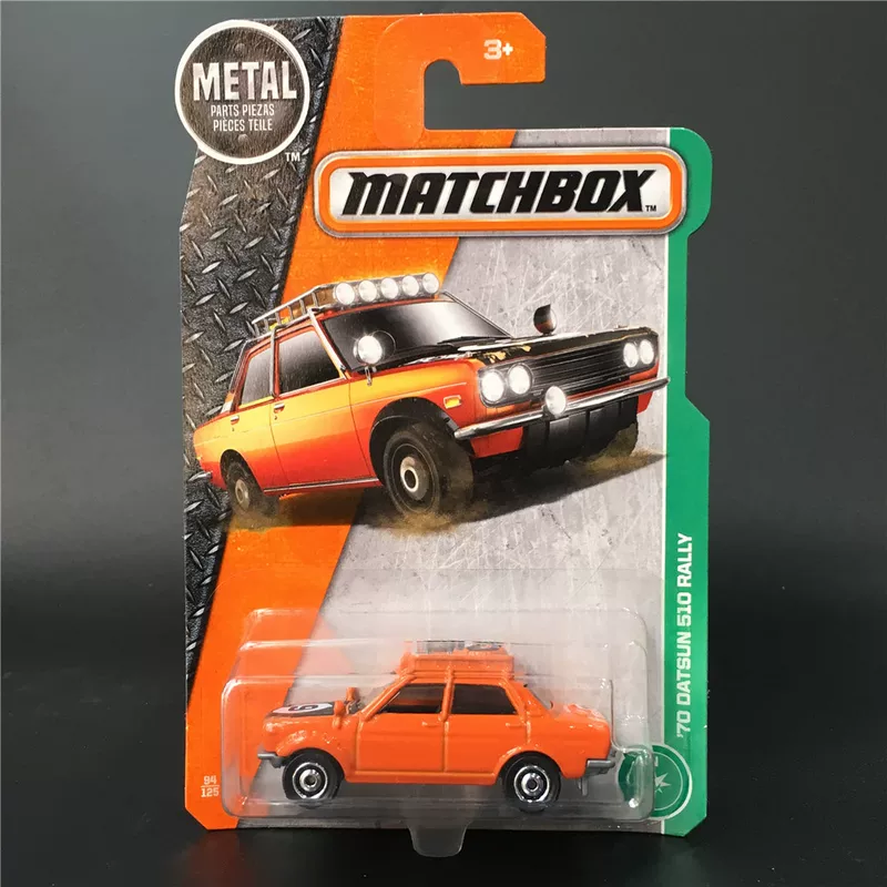 MATCHBOX коробка для сопутствующего города героя автомобиль Datang гоночный автомобиль '70 Datsun 510 ралли 7k