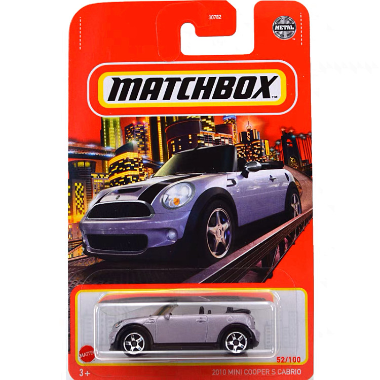 MATCHBOX火柴盒城市英雄小车迷你库珀敞篷2010 MINI COOPER S 21V-封面