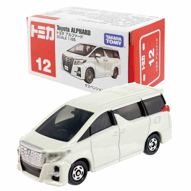 TOMY TOMICA多美卡仿真车模型玩具丰田埃尔法TOYOTA ALPHARD 12-封面