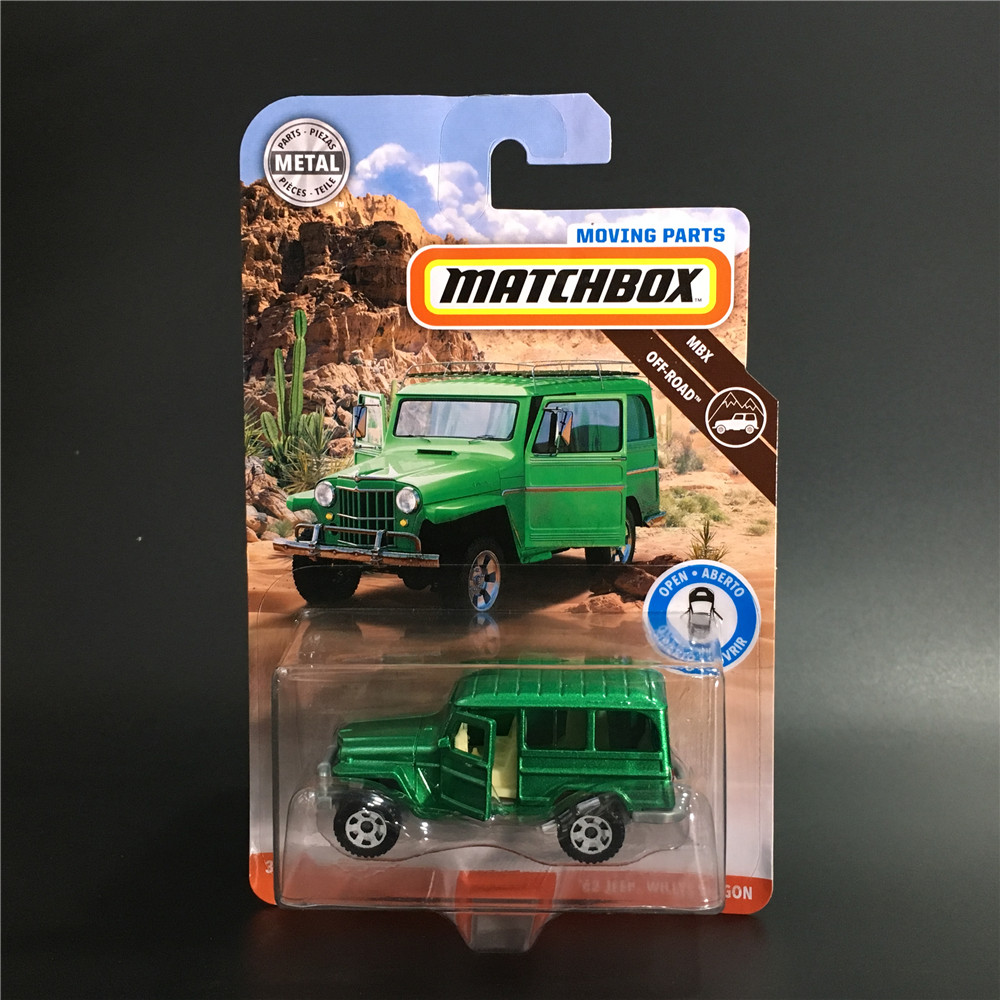 MATCHBOX火柴盒仿真小车模型玩具吉普威利斯旅行车62 JEEP WILLYS