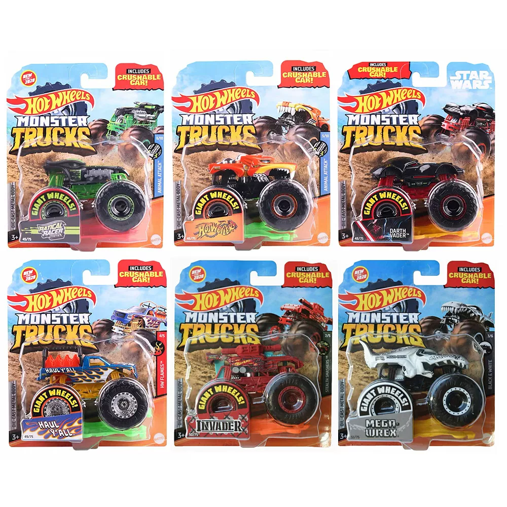 Hot Wheels внедорожник монстр игрушка тирранинозавр rex