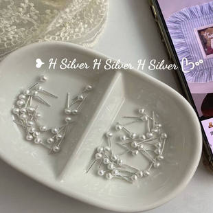 925纯银磨砂银球螺丝耳钉睡觉免摘日常百搭耳饰小巧精致耳环女款