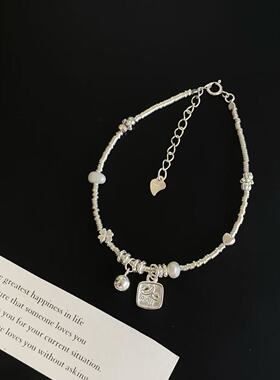 S925银RICH日进斗金盘缠手链招财手串中国风轻奢百搭女款送女友