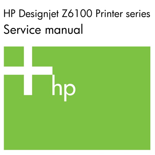 维修资料 惠普HP Z6100绘图仪拆机手册服务手册故障代码