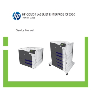 维修手册 CP5525打印机拆机手册故障代码 维修资料 惠普HP