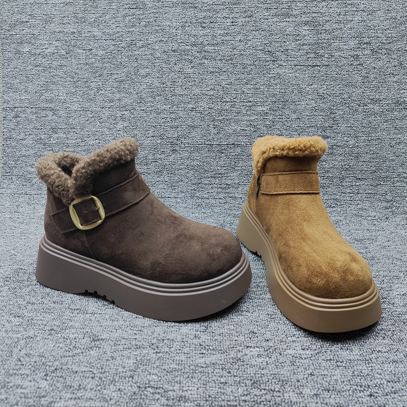 25冬季尾货处理新款毛口女棉靴