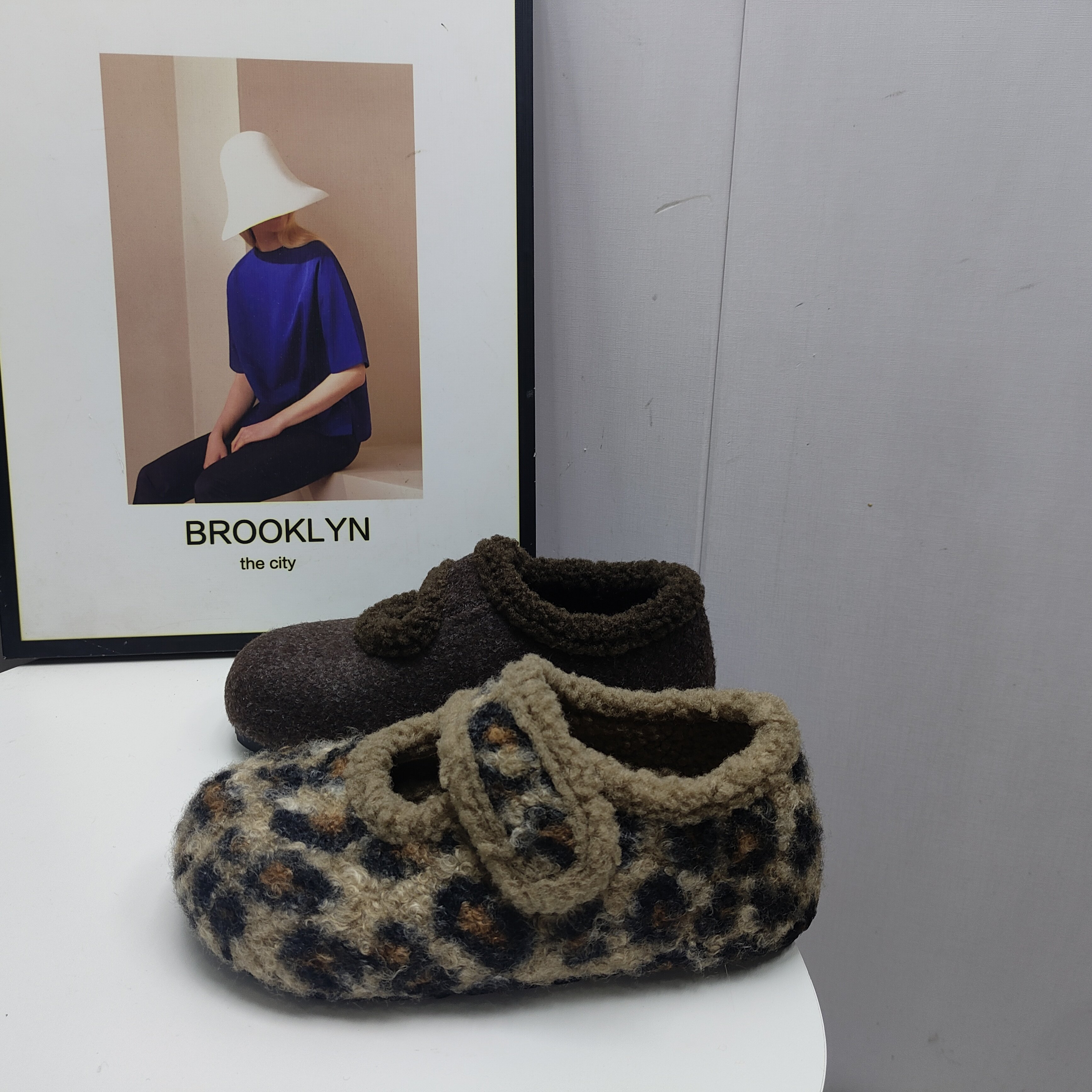 25秋冬季保暖加绒乐福鞋