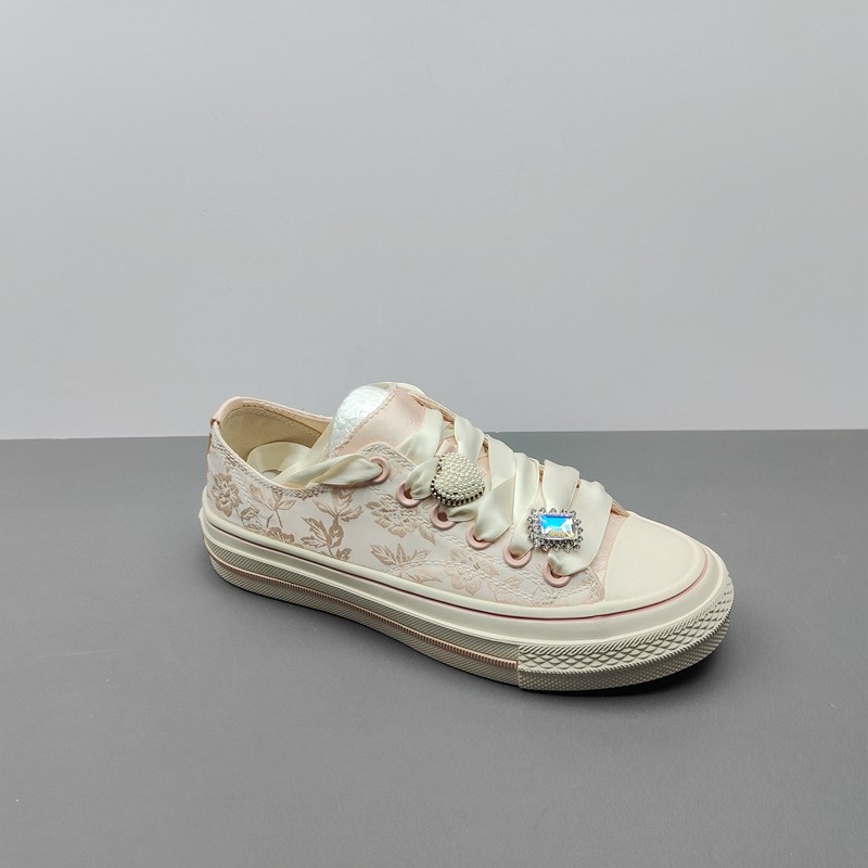 清仓尾货2026春季新款女单鞋平底圆头系带少女板鞋休闲35码,女鞋,休闲板鞋,淘宝优惠券,粉丝福利购,淘宝优惠卷