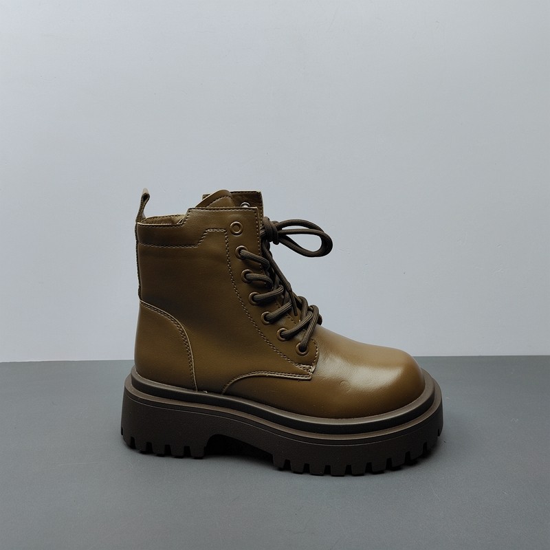 2025尾货工厂断码处理女鞋马丁靴圆头短筒侧拉链单靴洋气35码,女鞋,马丁靴,淘宝优惠券,粉丝福利购,淘宝优惠卷