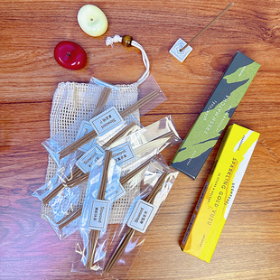 香港slowood线香试香套装7味齐全 柚子抹茶薰衣草圣木鼠尾草薄荷