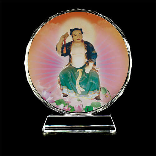 癸卯年皮时大将军摆台水晶摆件