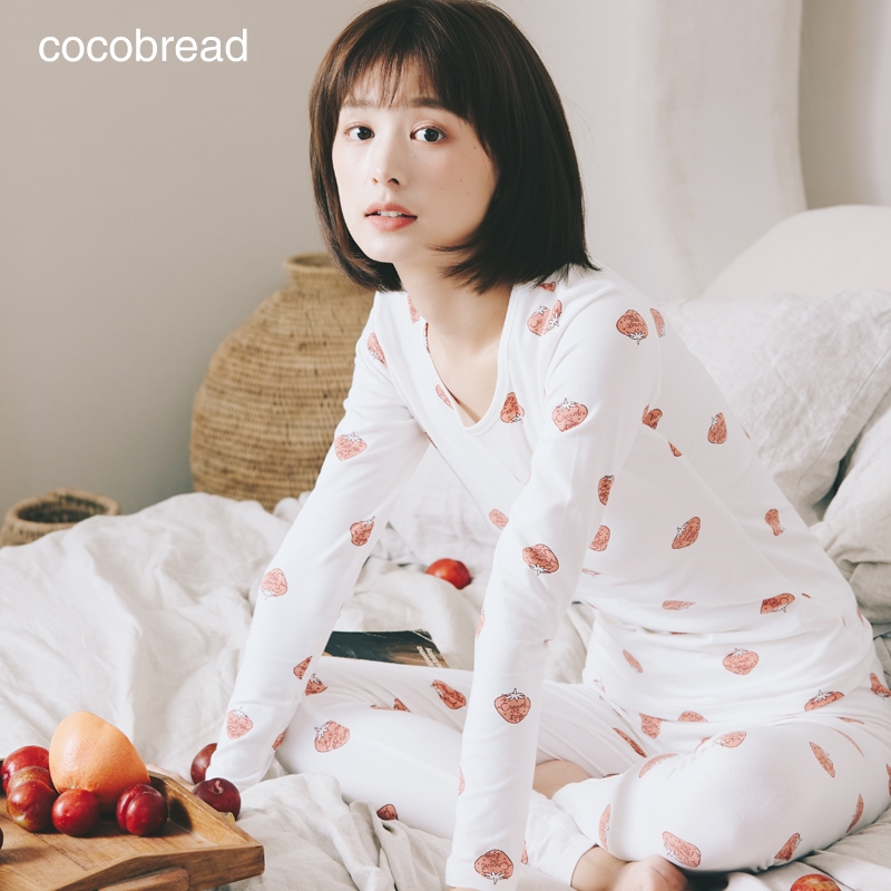 秋衣秋裤女纯棉套装少女全棉毛衫初高中学生修身内穿女士保暖内衣