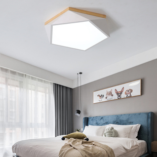 北欧风格 吸顶灯马卡龙温馨简约卧室灯书房灯现代家用网红餐厅灯饰