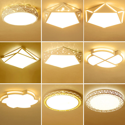 led吸顶灯温馨浪漫几何阳台网红
