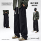 工装 男潮秋男裤 裤 子休闲直筒长裤 大口袋加绒加厚裤 Nuthink美式
