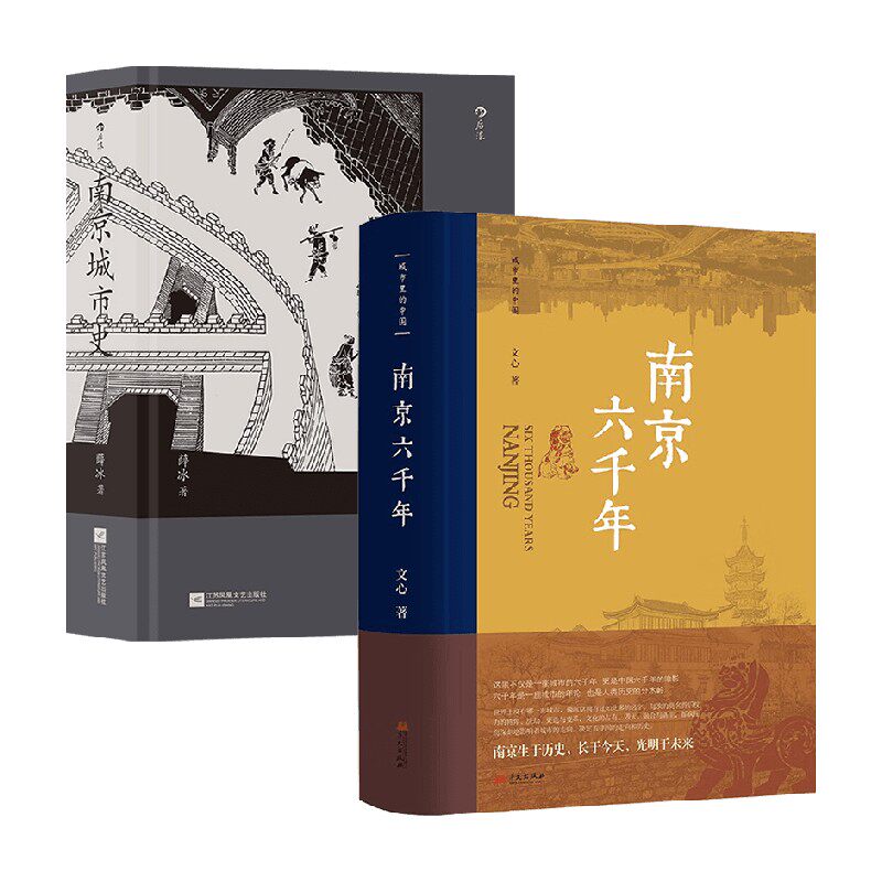 南京六千年+南京城市史 文心等 著 历史