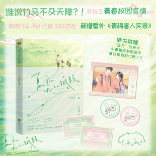 关抒耳 青春文学 小青梅定制磁带卡 校园言情 青梅竹马 著 夏天无从抵赖 夏日狗狗封口贴 赠时光卡