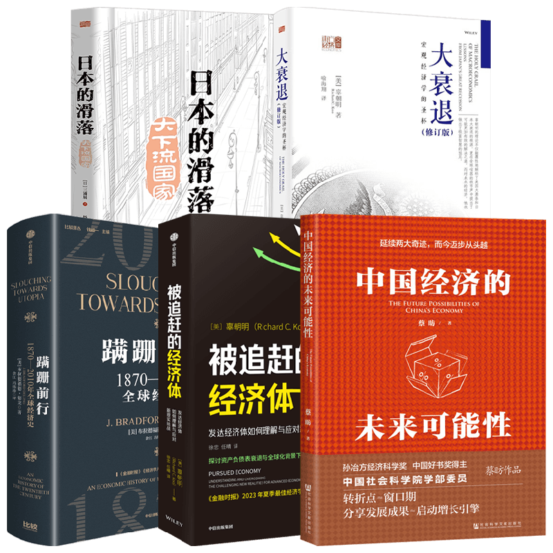 日本的滑落+大衰退+蹒跚前行