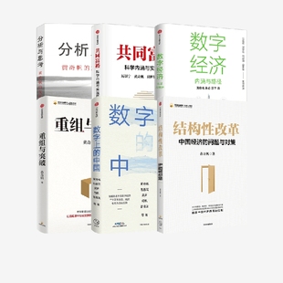 重組與突破 中國 著 經濟 數字上 黃奇帆等 共同富裕 分析與思考 結構性改革 數字經濟