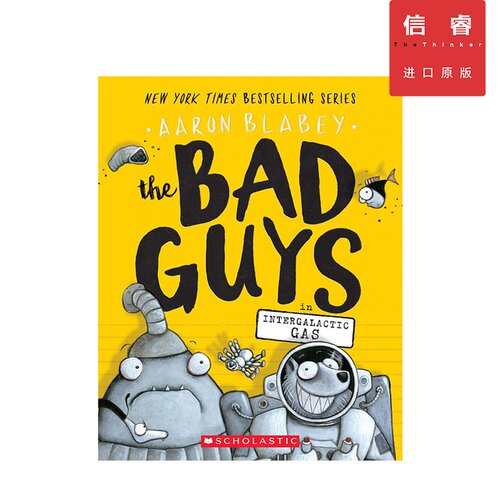 英文原版 我是大坏蛋 5 The Bad Guys Episode 5: Intergalactic Gas儿童趣味漫画章节书