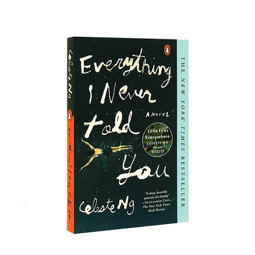 英文原版 无声告白 Everything I Never Told You 伍绮诗 家庭长篇小说 青少年课外阅读 企鹅兰登