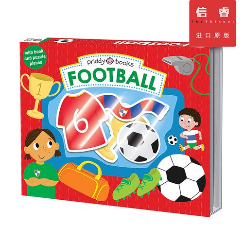 英文原版 足球员 Footballer 角色扮演 Let's Pretend 低幼启蒙 英语学习 儿童读物 游戏 亲子玩乐套装 - 封面