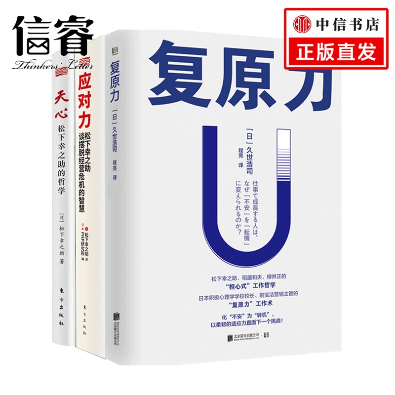 复原力+应对力+天心3册套装社科心理学情绪调节职场激励团队赋能