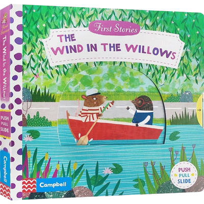 【英文原版3-6岁】第一本故事书：柳林风声 First Stories：Wind in the Willows 低幼启蒙 儿童认知 童话故事 纸板书