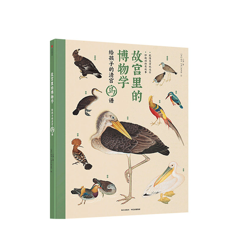 故宫里的博物学 给孩子的清宫鸟谱 小海 著 来自故宫的动物百科图鉴 中信出版社少儿童书科普早教阅读 暑期课外阅读