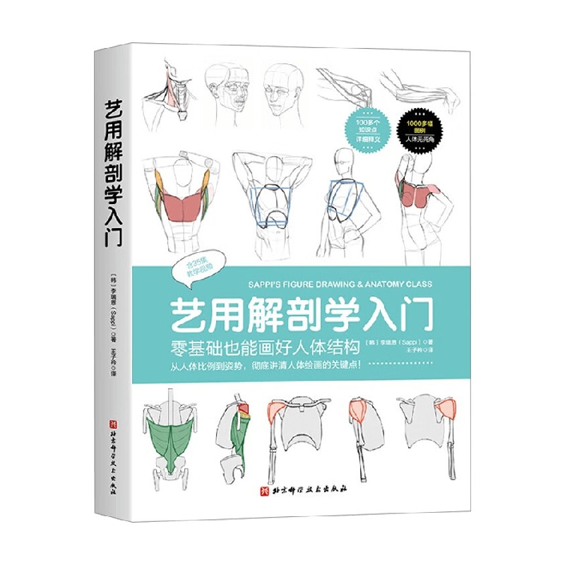 艺用解剖学入门李瑞恩