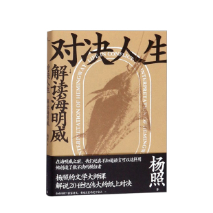 全面评析译文重现巨匠 著 笔下冰山 解说20世纪伟大 文学理论评论与研究 对决人生：解读海明威 纸上对决 杨照
