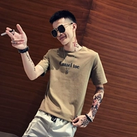 Летняя трендовая футболка с коротким рукавом, в корейском стиле, популярно в интернете