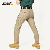 速干工作裤 大口袋工装 城市通勤长裤 户外运动战术作训裤 裤 男秋冬款