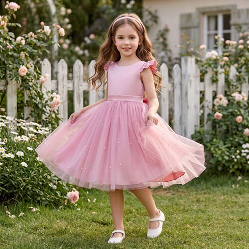 Kids School For Kid New Girl Girls Baby Clothes Party Dress
