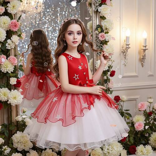 Princess Kids Clothes Girl Party Dresses For Girls Children