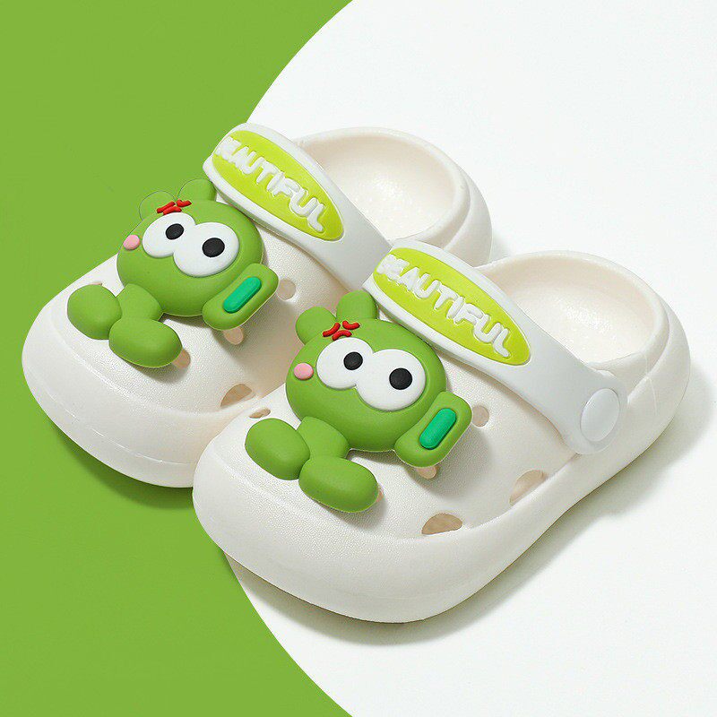 儿童拖鞋洞洞鞋夏季室内防滑凉拖中小童卡通呆萌可爱外穿女童拖鞋